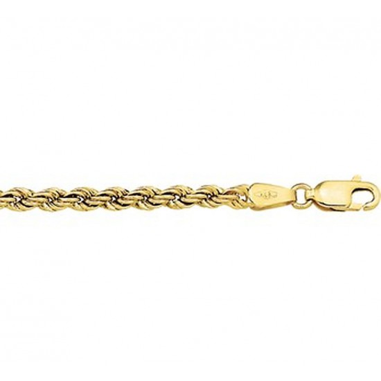 genie circulatie spreken SIERADEN - Gouden koord armband met een lengte 19cm.