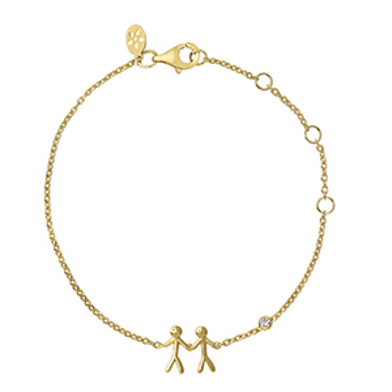 BY BIEHL 2-2002A-GP GOUD OP ZILVER ARMBAND TOGETHER-MY LOVE (2) BY BIEHL 2-2002A-GP GOUD OP ZILVER ARMBAND TOGETHER-MY LOVE (2)