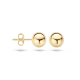BLUSH 7160YGO GEELGOUDEN OORKNOPPEN BOL 7MM BLUSH 7160YGO GEELGOUDEN OORKNOPPEN BOL 7MM