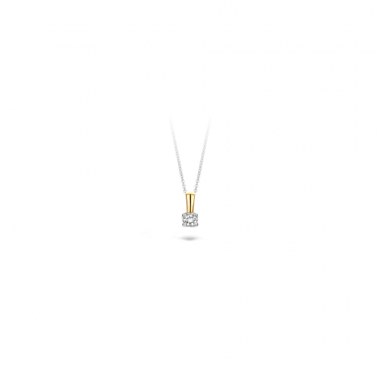 BLUSH 6600BDI GOUDEN BICOLOR HANGER DIAMANT 0.05 CT. BLUSH 6600BDI GOUDEN BICOLOR HANGER DIAMANT 0.05 CT.