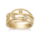 RABINOVICH 70303306 GOUD OP ZILVEREN RING MET WITTE TOPAAS SPARKLING DREAM RABINOVICH 70303306 GOUD OP ZILVEREN RING MET WITTE TOPAAS SPARKLING DREAM