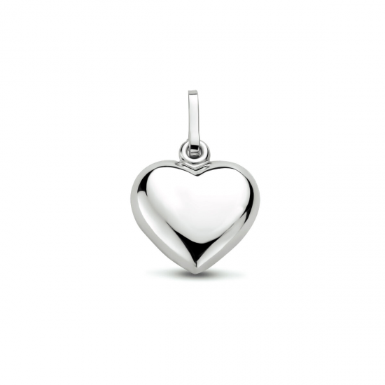 HUISCOLLECTIE 1004881 ZILVEREN HANGER HART BOL 10MM