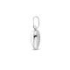 HUISCOLLECTIE 1004881 ZILVEREN HANGER HART BOL 10MM