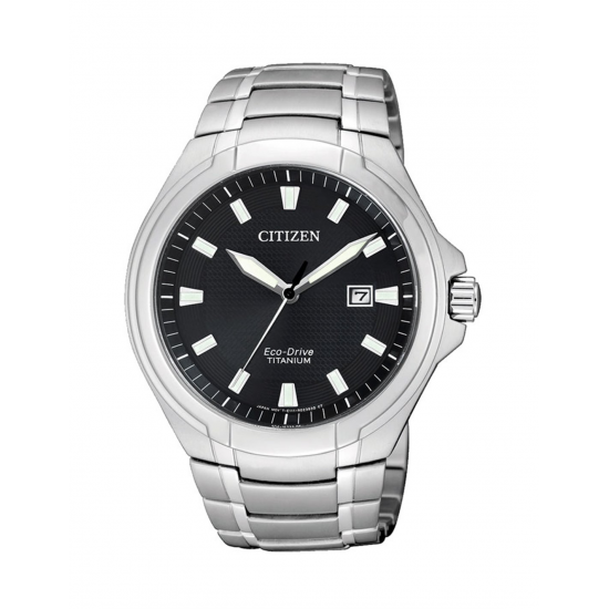 CITIZEN BM7430-89E HERENHORLOGE ECO-DRIVE SAFFIERGLAS SUPERTITANIUM