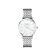 ROSEFIELD DAMESHORLOGE STAAL THE UPPER EAST SIDE WHITE-MOP-SILVER