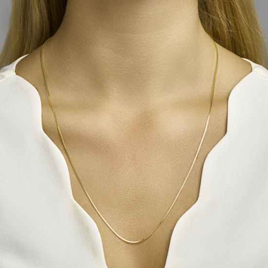 HUISCOLLECTIE 4003928 GOUDEN VENETIAANS COLLIER 60 CM.