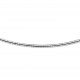 HUISCOLLECTIE 1308160 ZILVEREN COLLIER OMEGA 2 MM GERHODINEERD