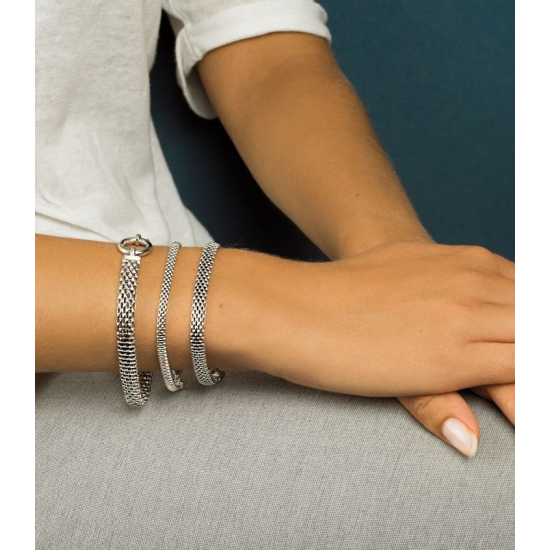 ZINZI ZIA879 ZILVEREN ARMBAND FANTASIE 6MM