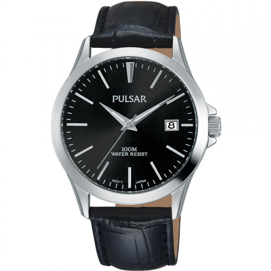 PULSAR PS9457X1 HERENHORLOGE STAAL 100M PULSAR PS9457X1 HERENHORLOGE STAAL 100M