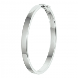 HUISCOLLECTIE 1326298 ZILVEREN BANGLE MASSIEF 6MM