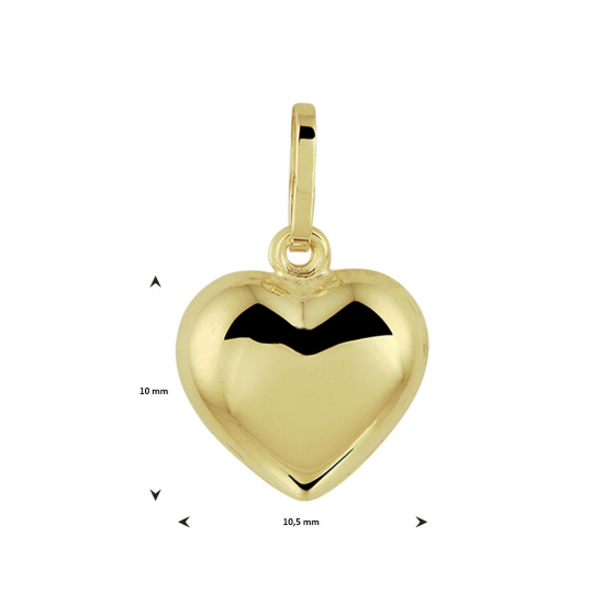 HUISCOLLECTIE 4005725 GOUDEN HANGER HARTJE