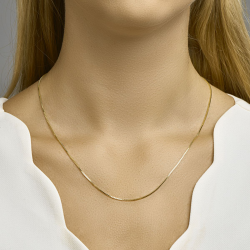 HUISCOLLECTIE 4003907 GOUDEN COLLIER VENETIAANS 50 CM