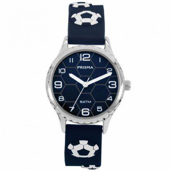 COOLWATCH CW.351 KINDERHORLOGE VOETBAL BLAUW