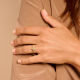 BLUSH 1193YGO GEELGOUDEN RING KNOOPJE