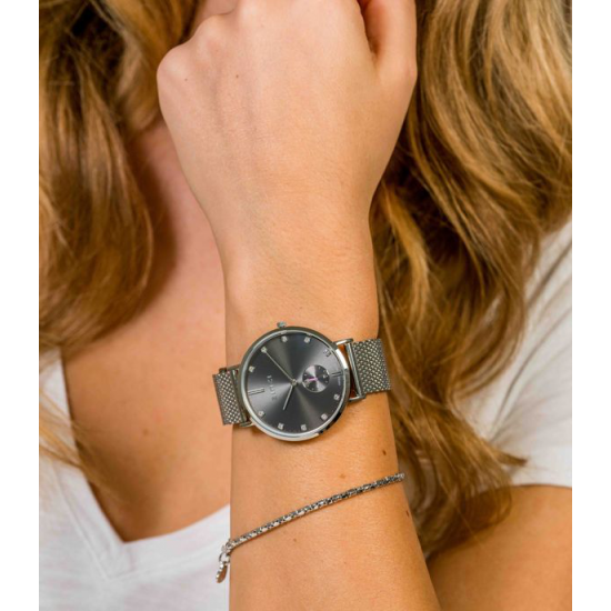 ZINZI HORLOGE GLAM STAAL