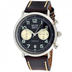 DAVIS HERENHORLOGE 2120 STAAL CHRONO THOMAS