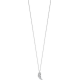 ENGELSRUFER ERN-LILWING-ZI ZILVEREN COLLIER MET  HANGER HEARTWING ZIRKONIA