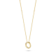 BLUSH 3083YGO GEELGOUDEN COLLIER MET HANGER RONDJE