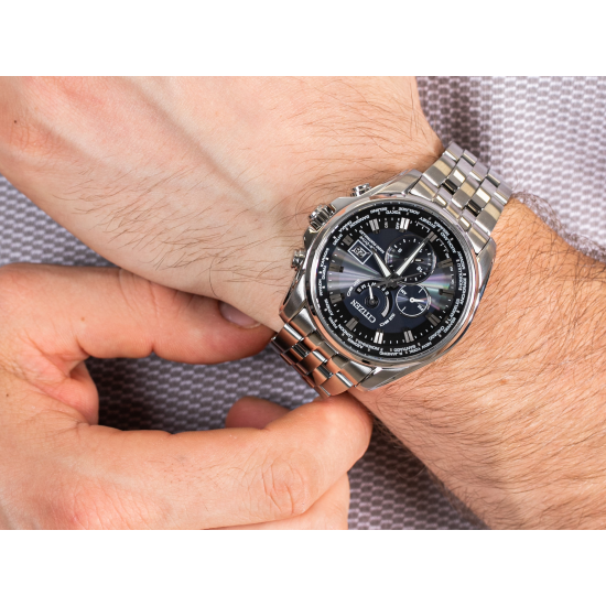 CITIZEN AT9030-55L ECO-DRIVE HERENHORLOGE STAAL RADIO-CONTROLLED