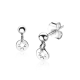 ZINZI ZIO1623 ZILVEREN OORHANGERS PLAATJES STER