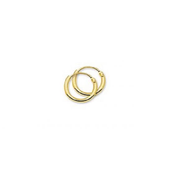 HUISCOLLECTIE 4001308 GOUDEN OORRINGEN 11 MM.