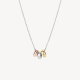 BLUSH 3055WYR WITGOUDEN COLLIER MET TRICOLOR HANGERS