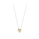 BLUSH 3055WYR WITGOUDEN COLLIER MET TRICOLOR HANGERS