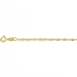 HUISCOLLECTIE 4004150 14 KARAAT GOUDEN ARMBAND SINGAPORE