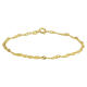 HUISCOLLECTIE 4004157 14 KARAAT GOUDEN ARMBAND SINGAPORE