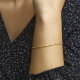 HUISCOLLECTIE 4004157 14 KARAAT GOUDEN ARMBAND SINGAPORE