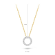 BLUSH 3065BZI BICOLOR GOUDEN COLLIER ZIRKONIA