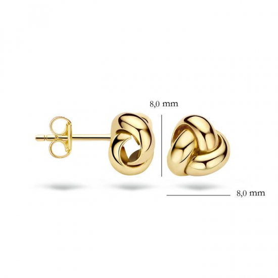 BLUSH 7145YGO GOUDEN OORKNOPPEN KNOOP BLUSH 7145YGO GOUDEN OORKNOPPEN KNOOP