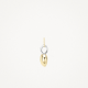 BLUSH 6077BZI GOUDEN HANGER BICOLOR ZIRKONIA