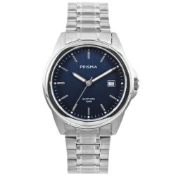PRISMA HERENHORLOGE STAAL 100M SAFFIER