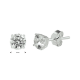HUISCOLLECTIE 1010166 ZILVEREN OORKNOPPEN ZIRKONIA 5 MM. HUISCOLLECTIE 1010166 ZILVEREN OORKNOPPEN ZIRKONIA 5 MM.