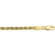 HUISCOLLECTIE 4008175 14 KARAAT GOUDEN ARMBAND KOORD HOL 3,4 MM.