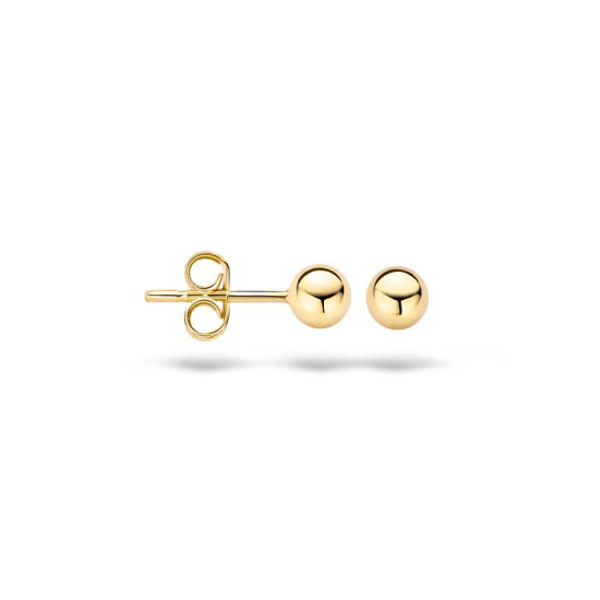 BLUSH 7121YGO GEELGOUDEN OORKNOPPEN BOL 4MM BLUSH 7121YGO GEELGOUDEN OORKNOPPEN BOL 4MM