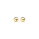 BLUSH 7121YGO GEELGOUDEN OORKNOPPEN BOL 4MM BLUSH 7121YGO GEELGOUDEN OORKNOPPEN BOL 4MM