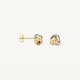 BLUSH 7157WYR TRICOLOR GOUDEN OORKNOPPEN BLUSH 7157WYR TRICOLOR GOUDEN OORKNOPPEN