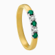 ECLAT M101-1X2 14 KARAAT GOUDEN MÉMOIRE RING BRILJANT 0.02CT. ECLAT M101-1X2 14 KARAAT GOUDEN MÉMOIRE RING BRILJANT 0.02CT.