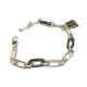 WAR CHILD BRACELET ZILVER/STAAL MET BEDEL MARCO BORSATO