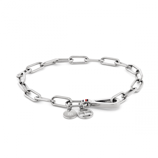 TOMMY HILFIGER JEWELS TJ2780334 STALEN ARMBAND LINK BRACELET TOMMY HILFIGER JEWELS TJ2780334 STALEN ARMBAND LINK BRACELET
