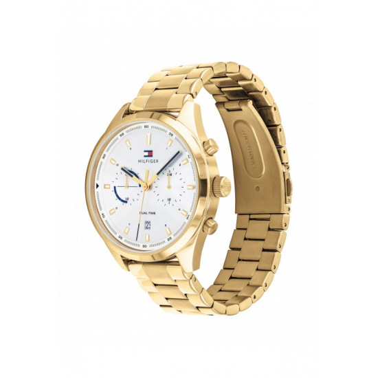 TOMMY HILFIGER TH1791726 HERENHORLOGE VERGULD STAAL BENNETT TOMMY HILFIGER TH1791726 HERENHORLOGE VERGULD STAAL BENNETT