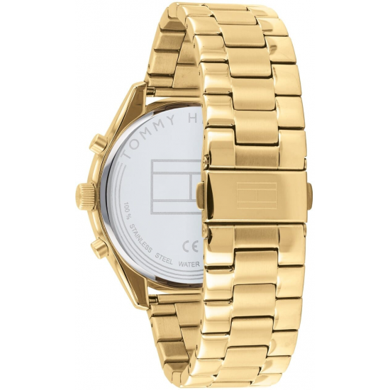 TOMMY HILFIGER TH1791726 HERENHORLOGE VERGULD STAAL BENNETT TOMMY HILFIGER TH1791726 HERENHORLOGE VERGULD STAAL BENNETT