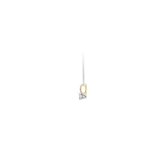 BLUSH 6600BDI GOUDEN BICOLOR HANGER DIAMANT 0.05 CT.