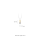 BLUSH 6600BDI GOUDEN BICOLOR HANGER DIAMANT 0.05 CT.