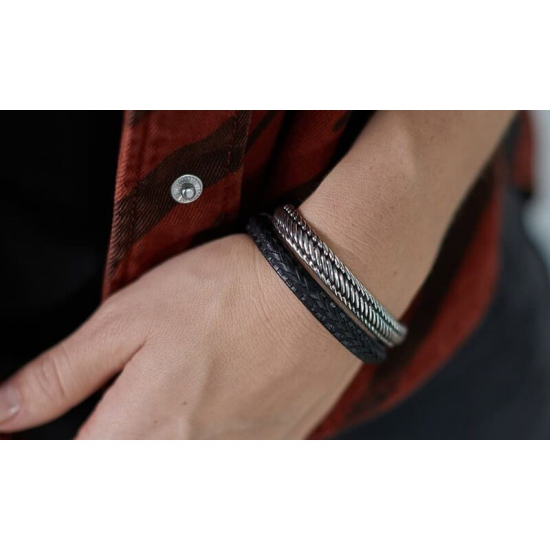 SILK 743 ZILVEREN ARMBAND WEAVE SILK 743 ZILVEREN ARMBAND WEAVE
