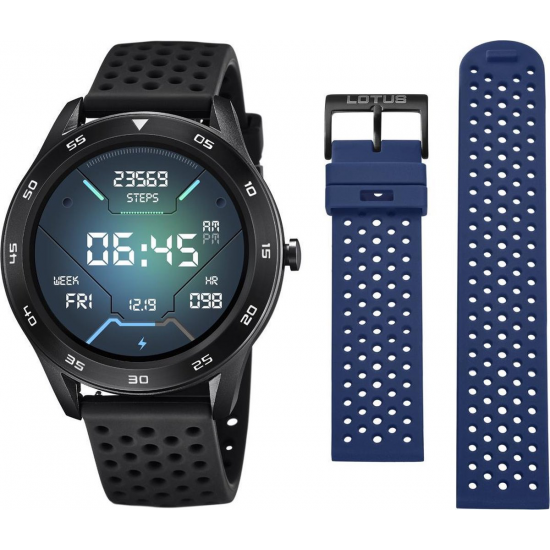 LOTUS SMARTWATCH STAAL + EXTRA BAND