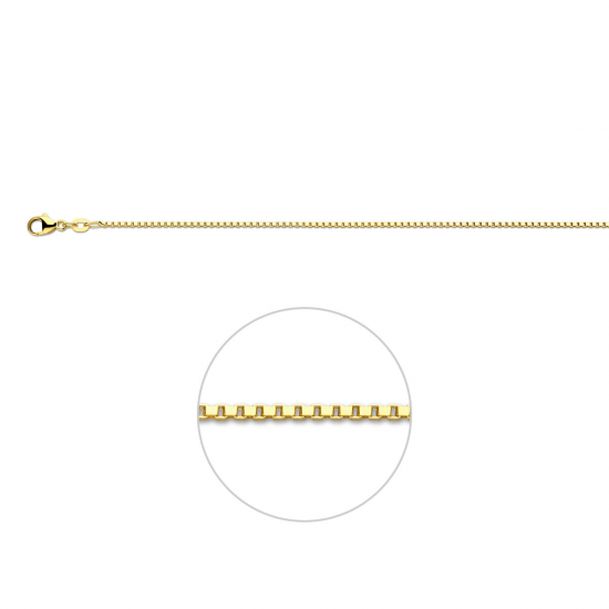 HUISCOLLECTIE 4003911 GOUDEN COLLIER VENETIAANS 50 CM.