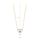 BLUSH 3061BGO GEELGOUDEN COLLIER MET WIGOUDEN HANGER HART